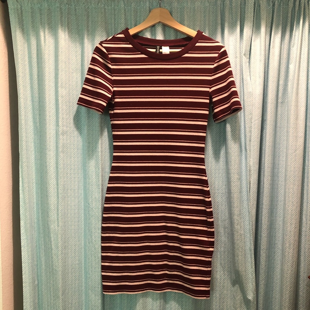 Striped T Shirt Dress